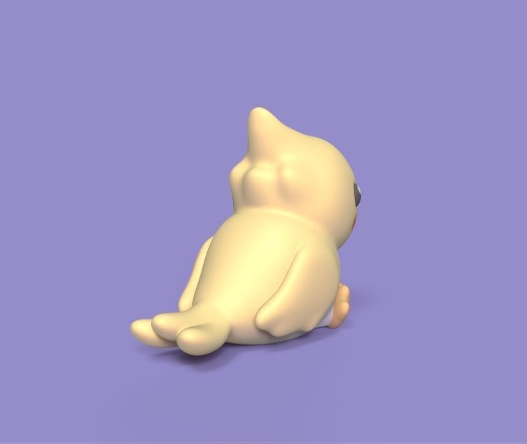 Cute Cockatiel 3D print model_2