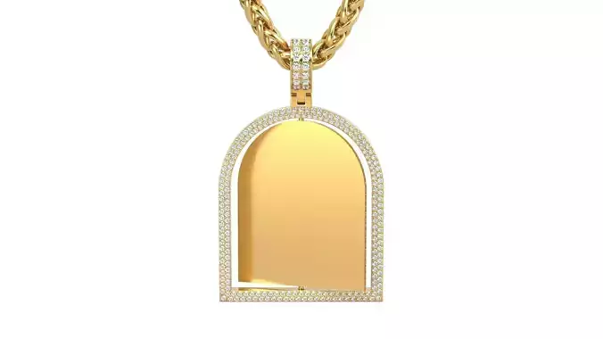 Picture pendant 1-2 inch N 34