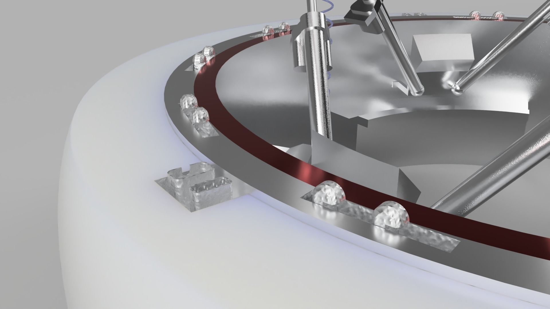 International docking system adepter simplified 3D model_4