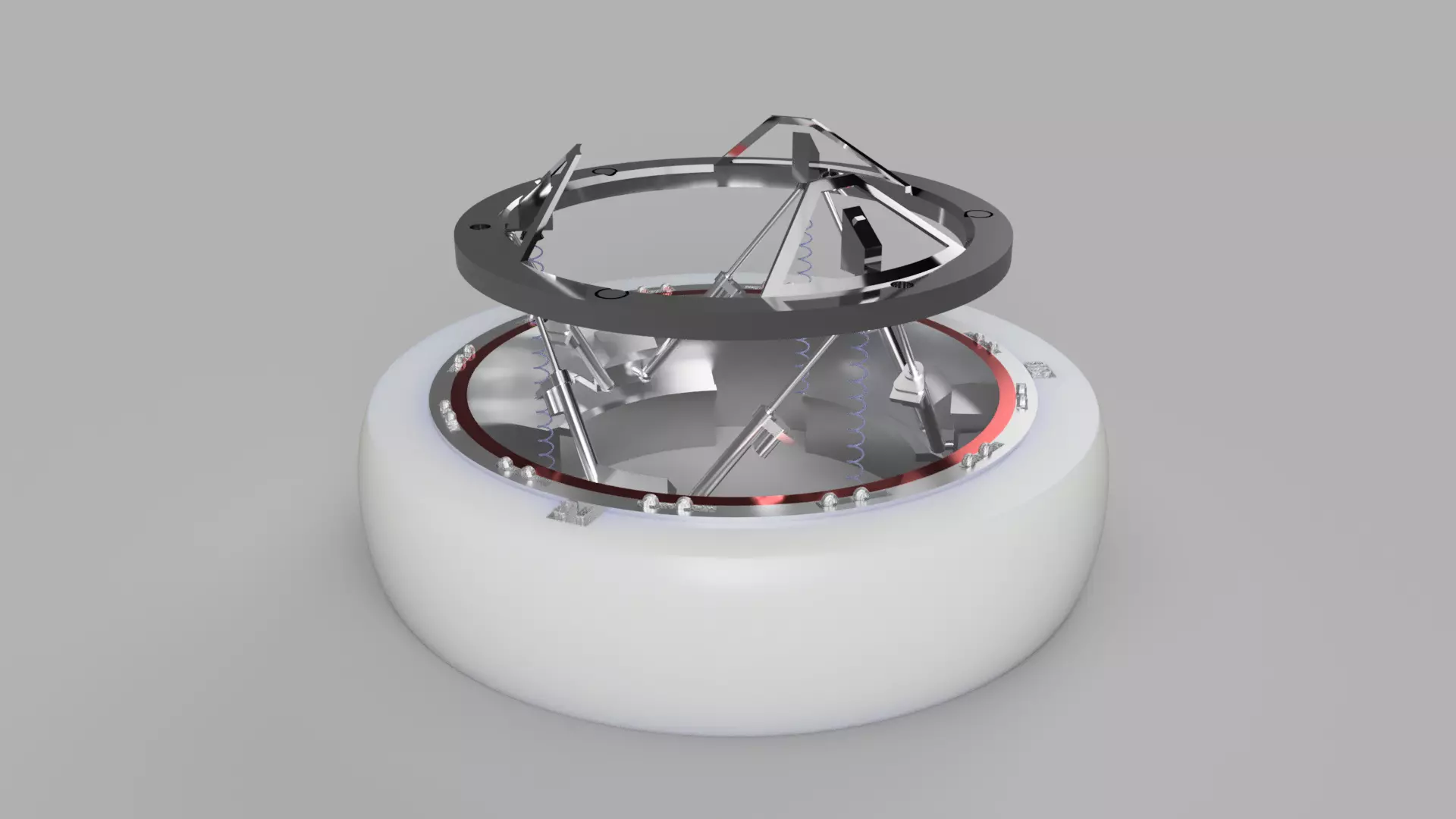 International docking system adepter simplified 3D model_0