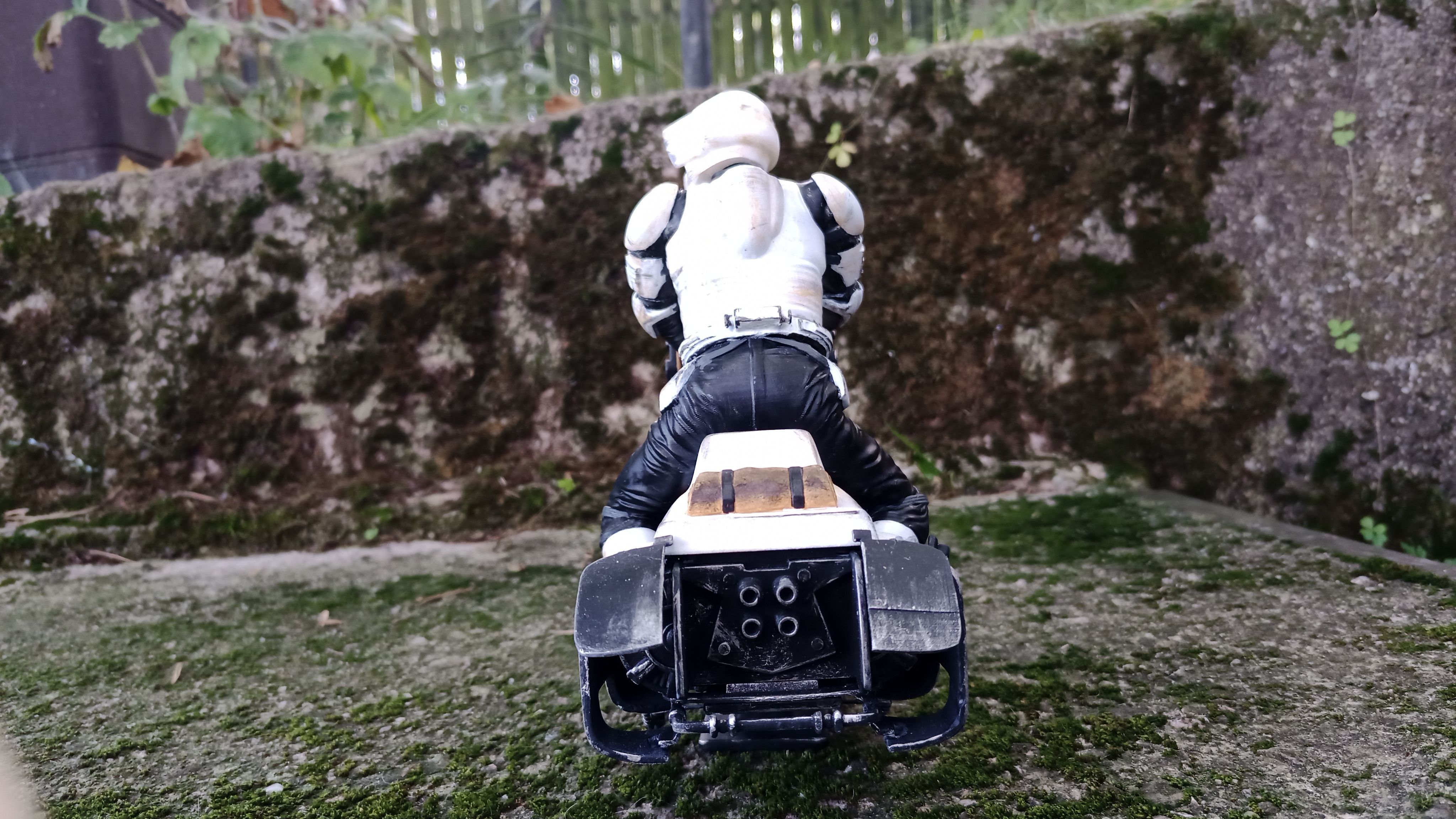 Mandalorian - Speeder bike with Yoda 3D print model_12