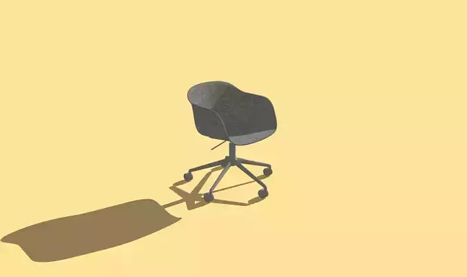 MUUTO 3 office chair with shadow