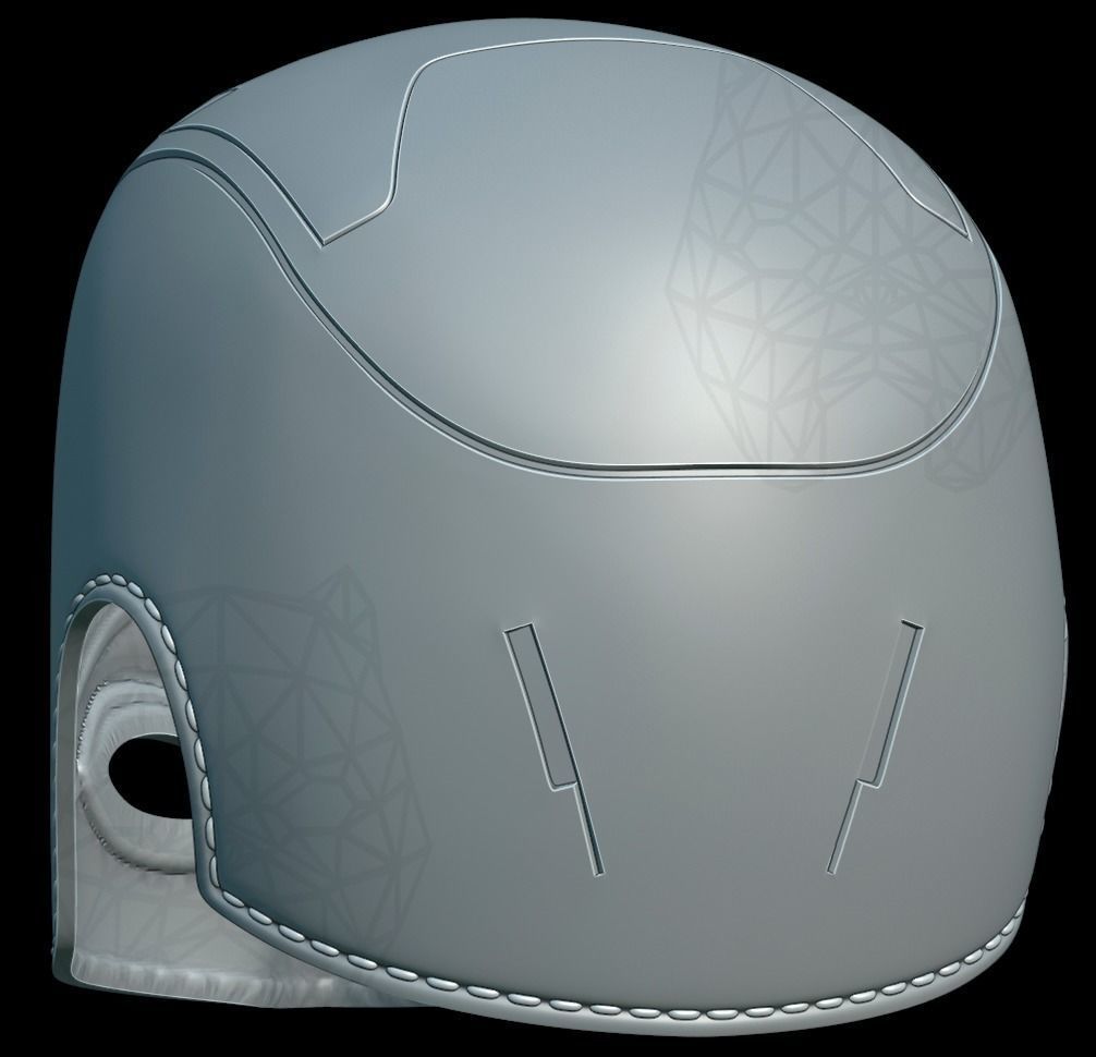 Bullseye Concept Helmet  3D print model_5