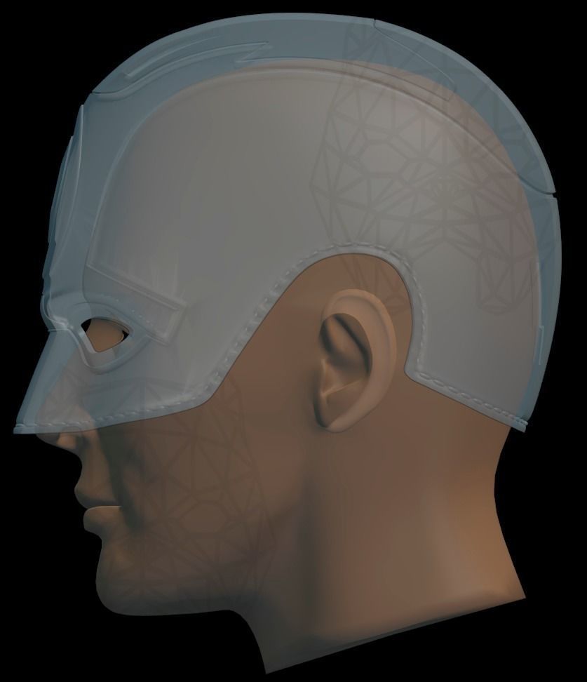 Bullseye Concept Helmet  3D print model_10