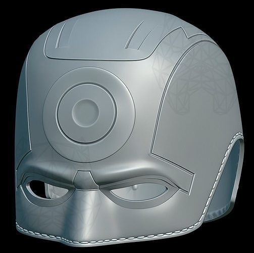 Bullseye Concept Helmet  3D print model