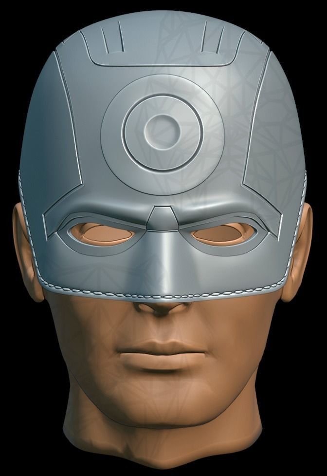 Bullseye Concept Helmet  3D print model_8