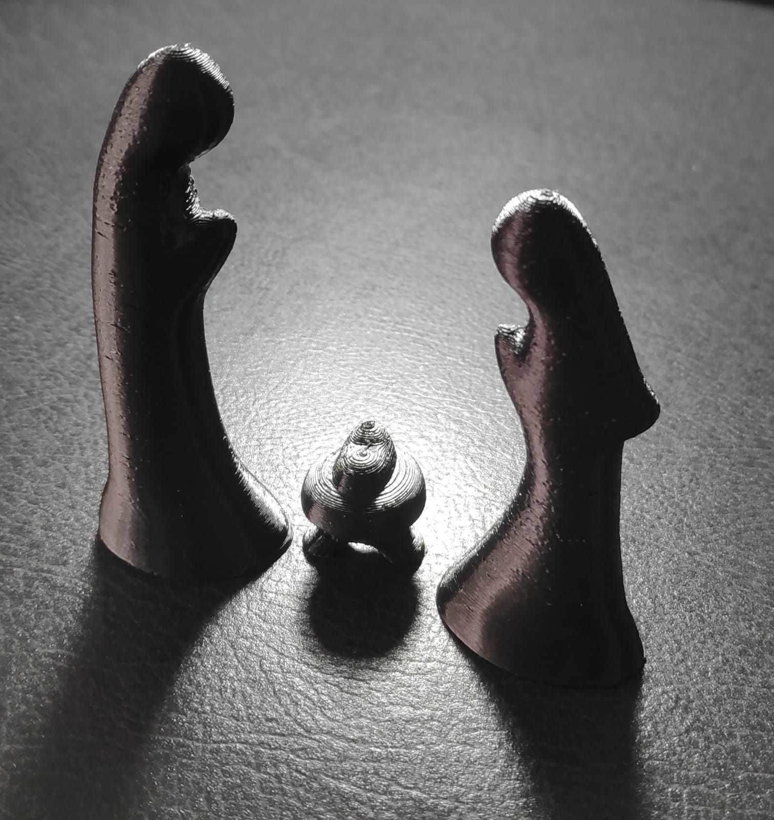 Holy Nativity Silhouette 3D print model_8