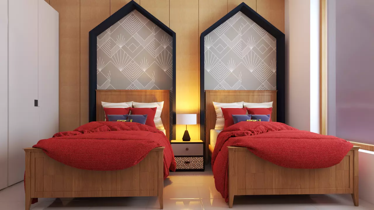 Kids Room Free low-poly 3D model