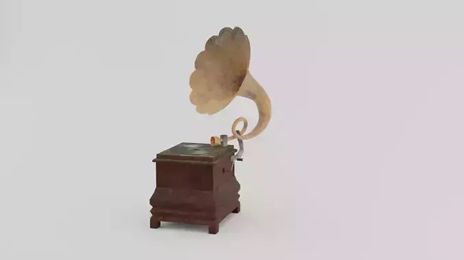 Gramaphone Rust and mossy