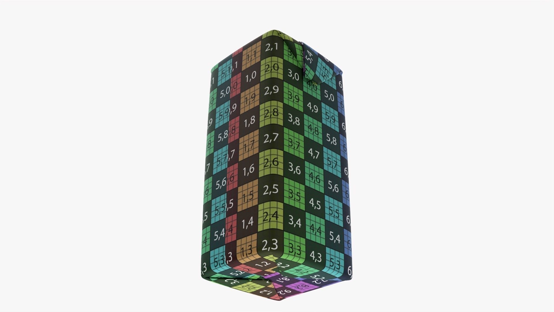 Tetra Pak cardboard box packaging with cap 470 ml 3D model_14