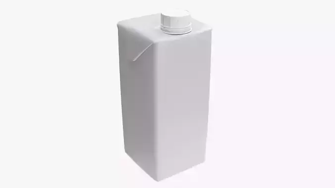 Tetra Pak cardboard box packaging with cap 470 ml