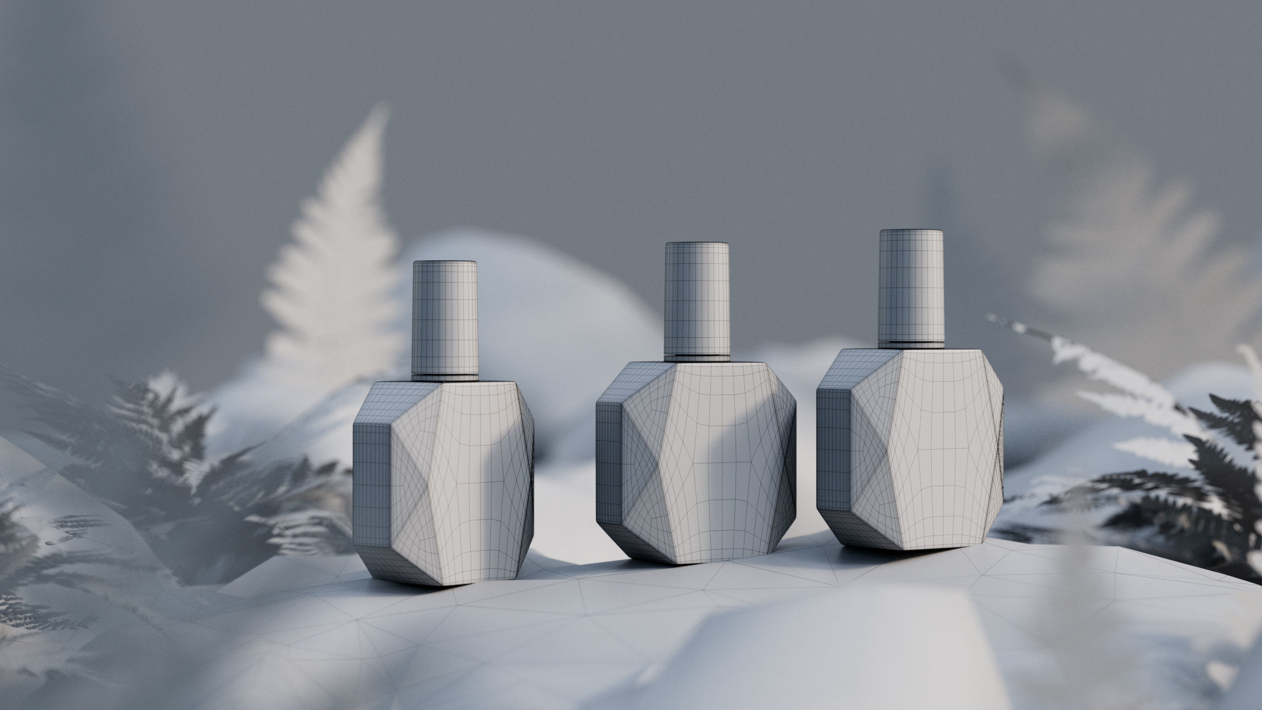 Project file Cinema 4D and Redshift - Eye Drops 3D model_3