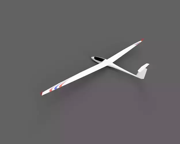 ASH 31 4m Scale Sailplane 3D print model