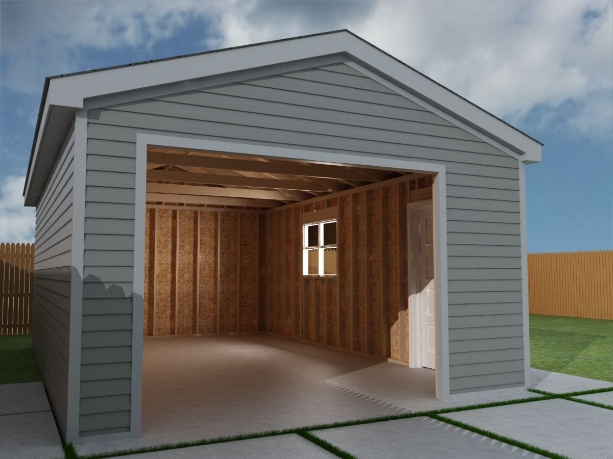 Garage 3D model_3