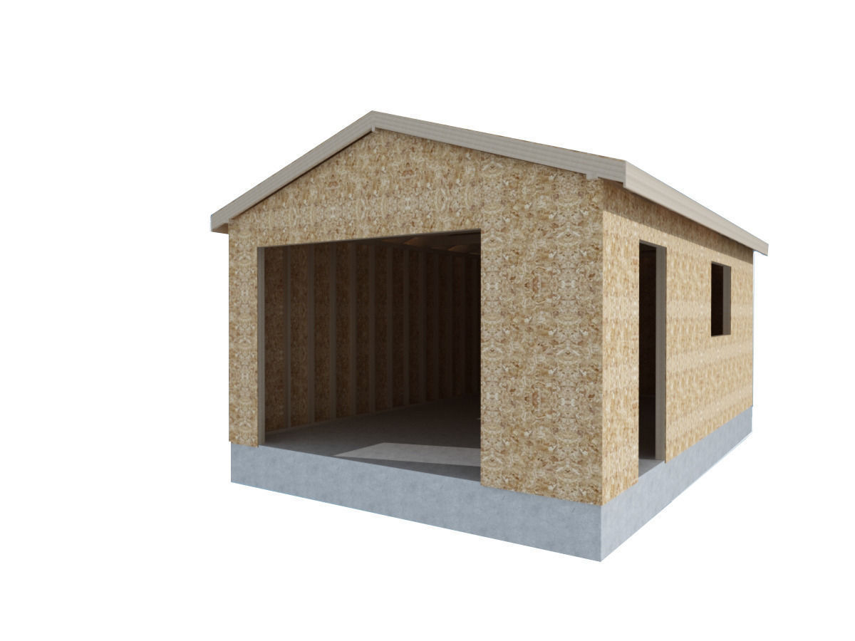 Garage 3D model_8