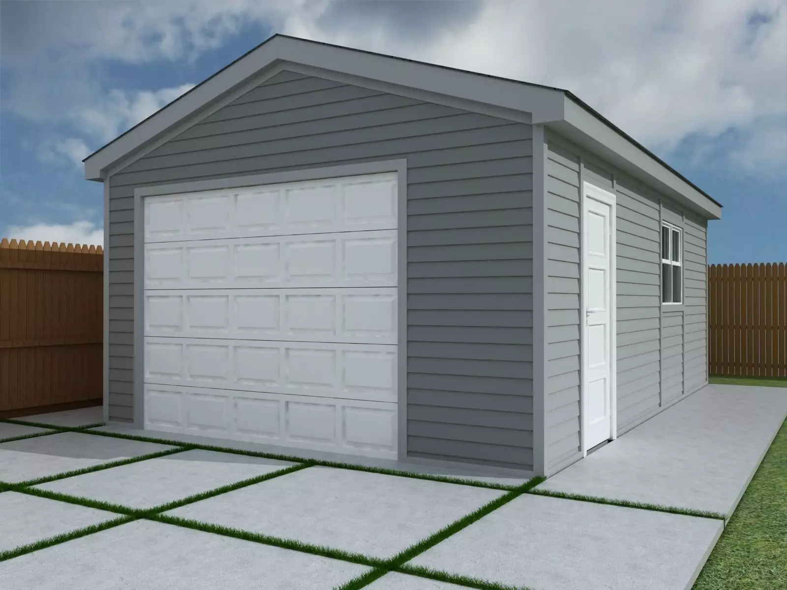 Garage 3D model_0