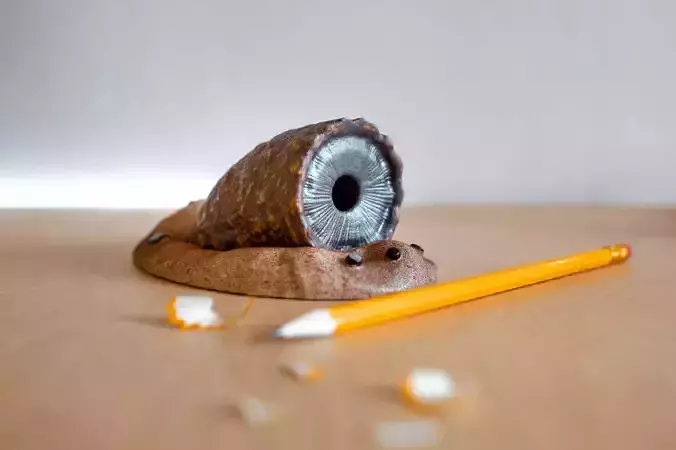 Dune Sandworm Pencil Sharpener 3D print model