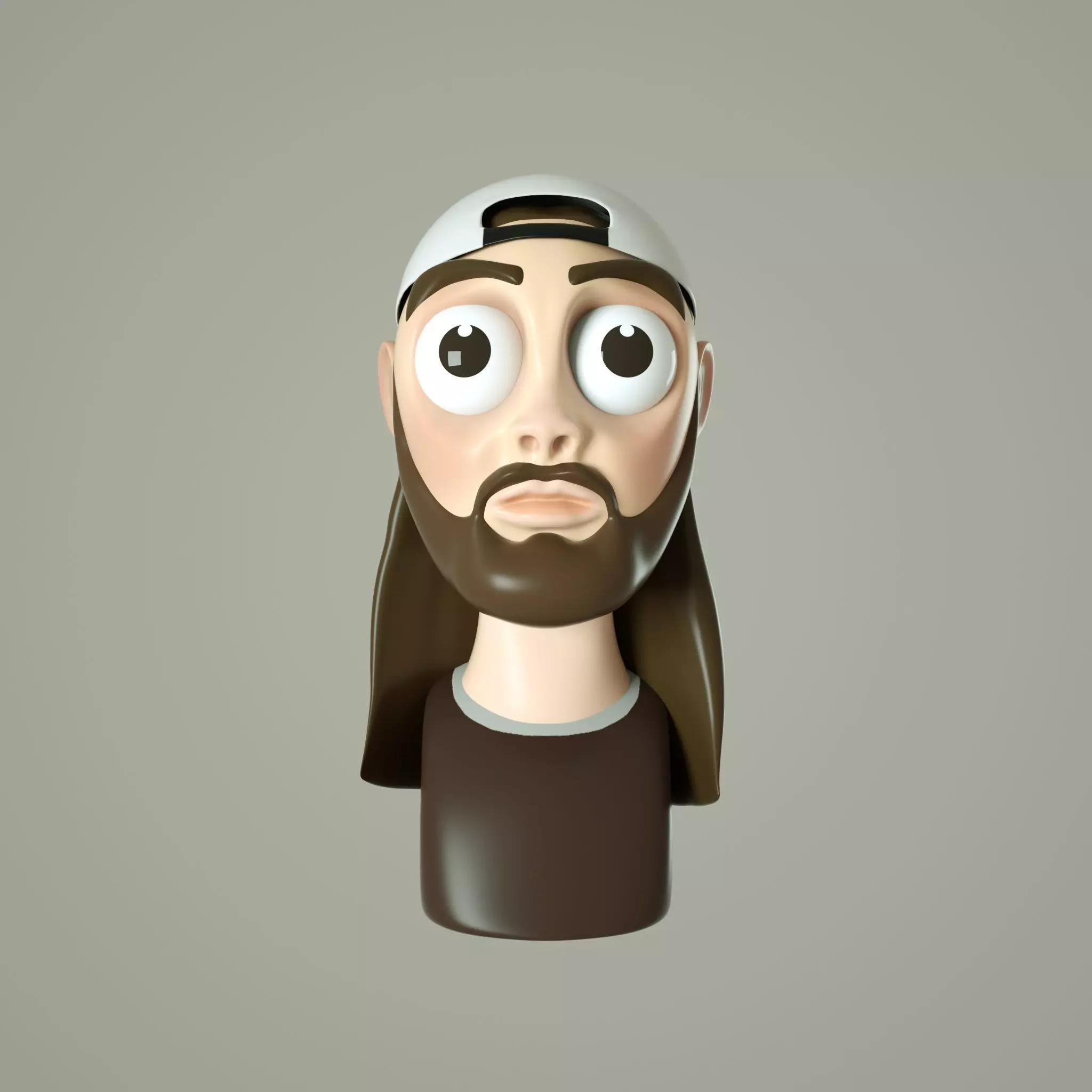 Bob - Jay and Silent Bob 3D model_0