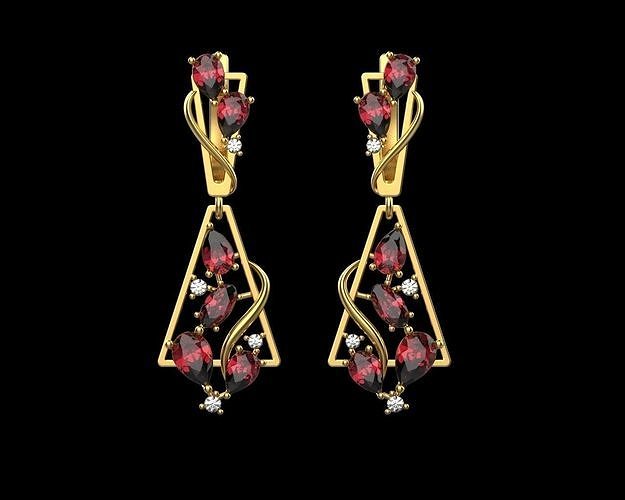 Earrings  010 3D print model