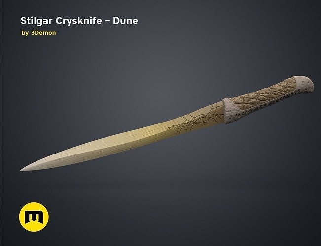 Stilgar Crysknife - Dune 3D print model