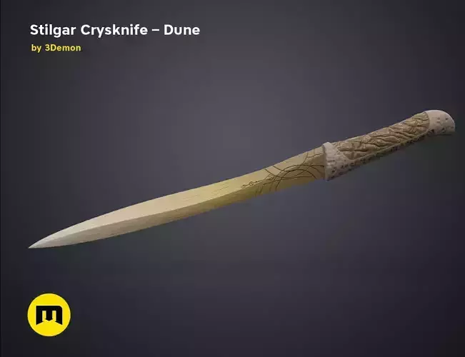Stilgar Crysknife - Dune 3D print model