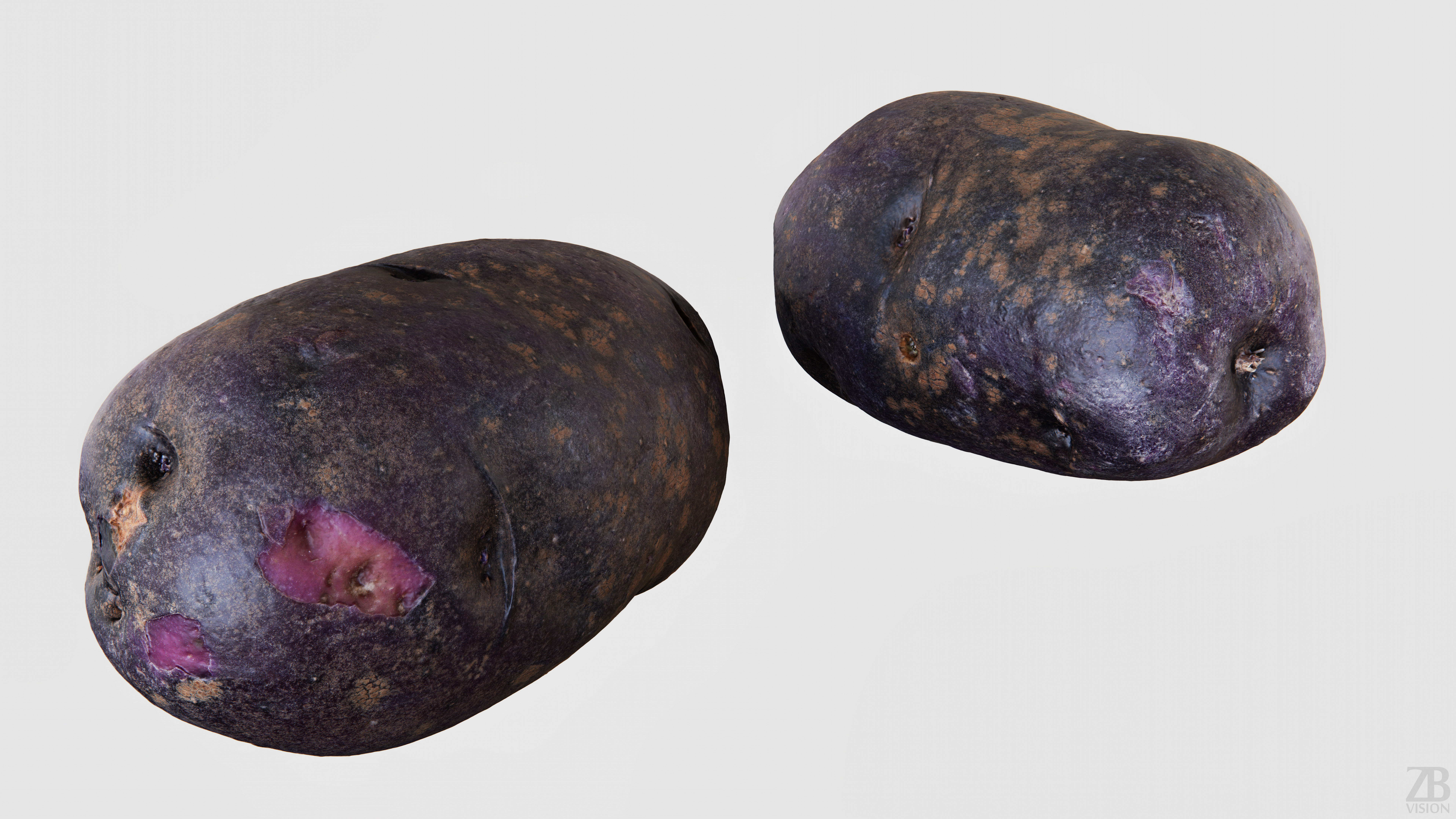 Potato 3D model_12