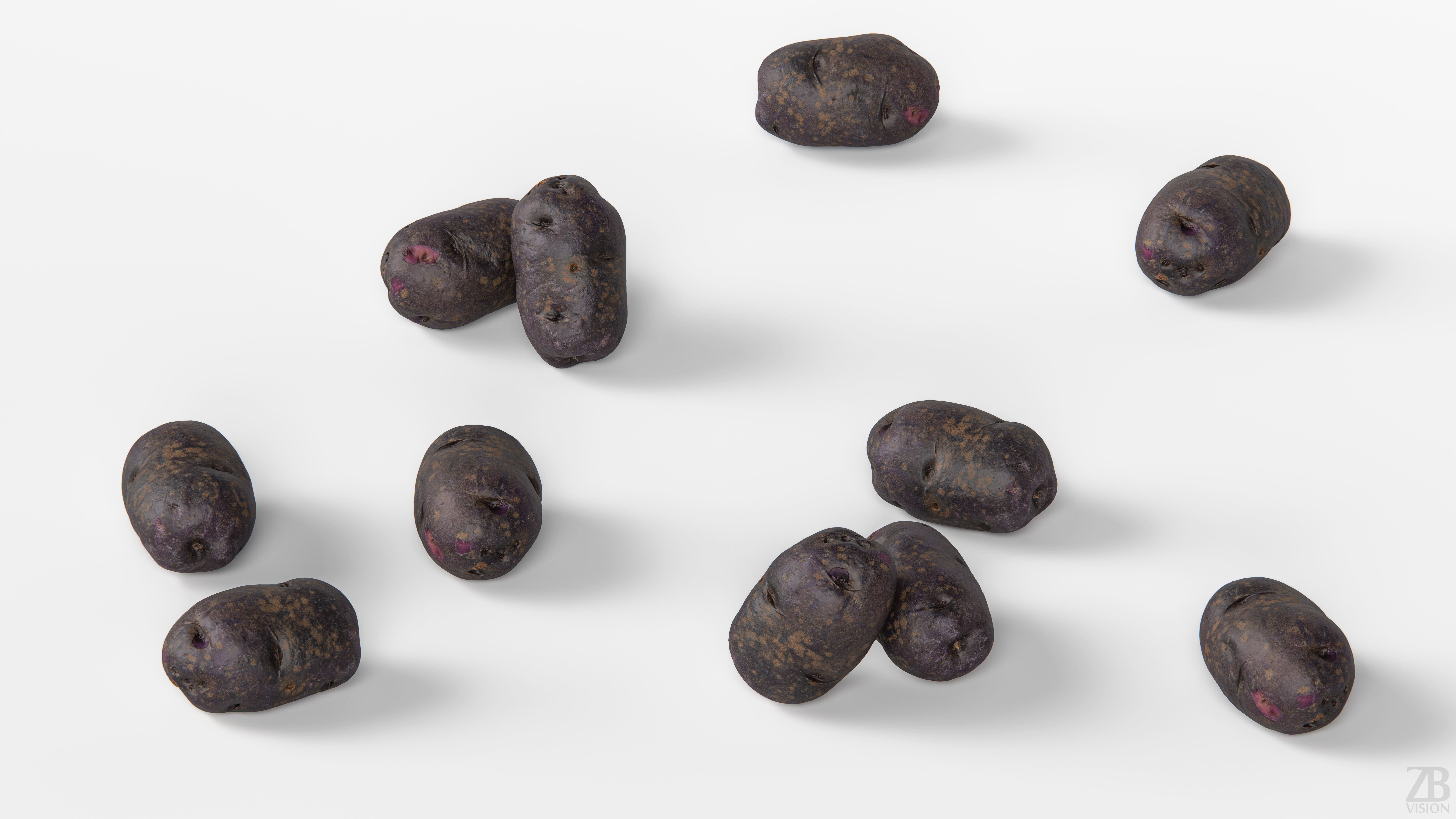 Potato 3D model_2