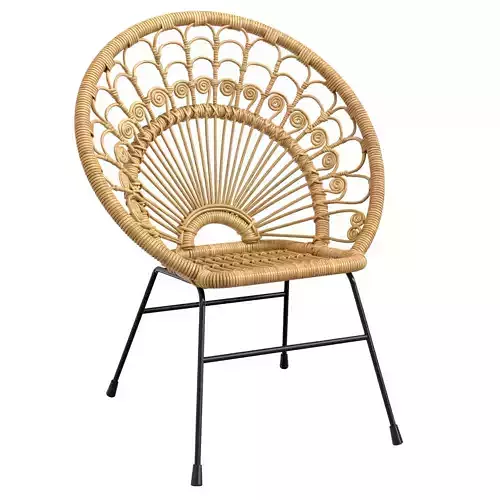 Rattan - Round Stuhl Kali chair Mandulay