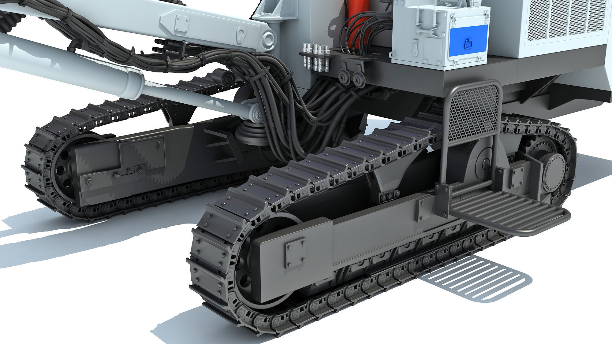 Rock Drilling Rig 3D model_18