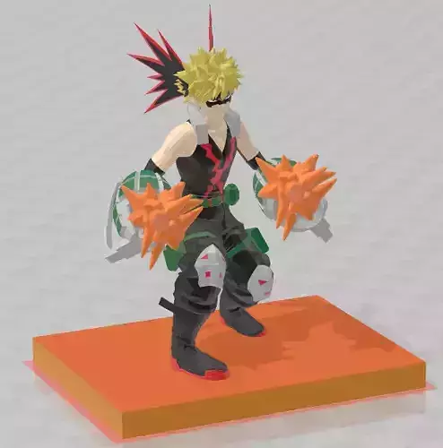 BAKUGO KATSUKI KACCHAN 3D print model