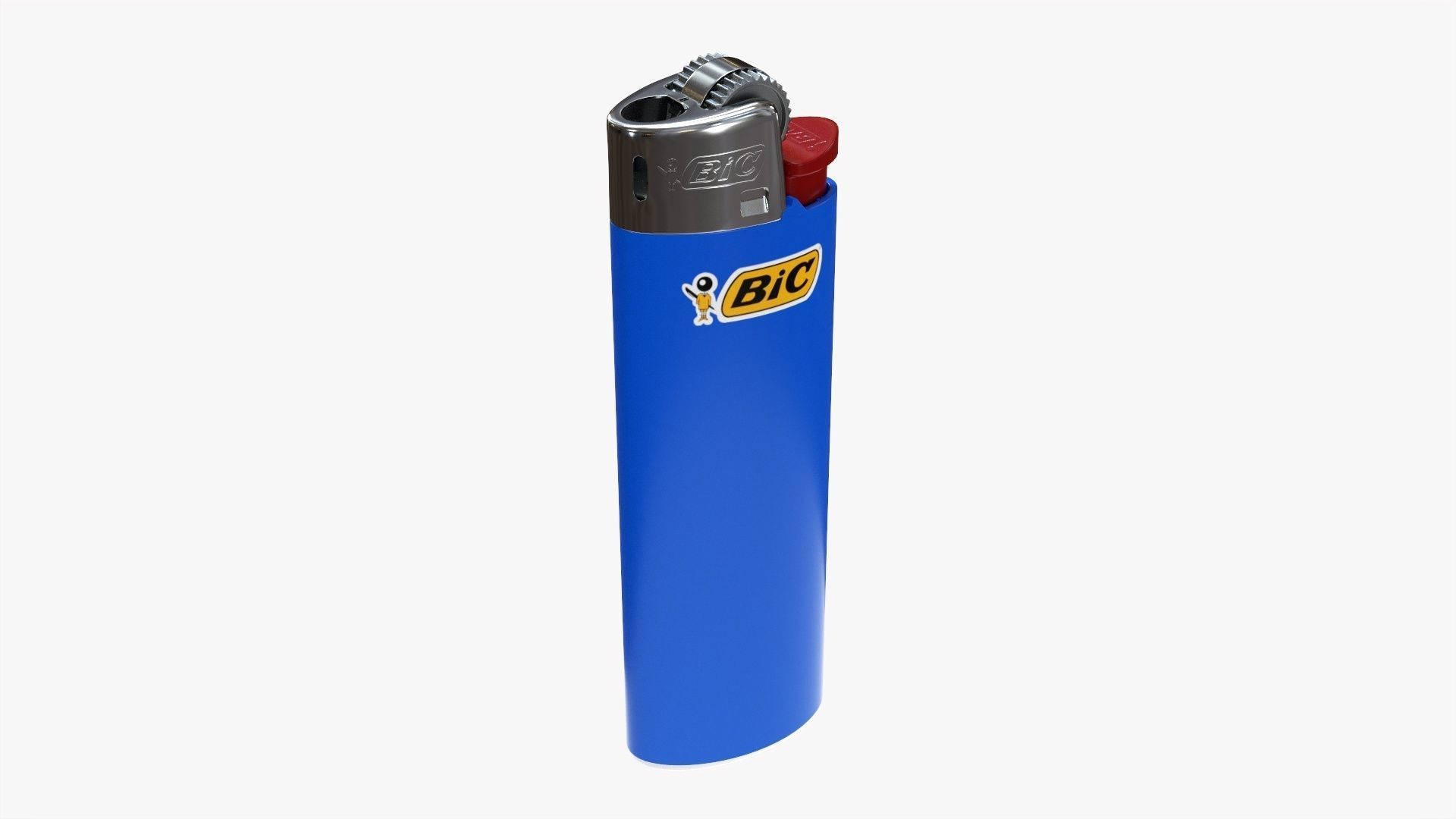 BIC classic lighter 3D model_3