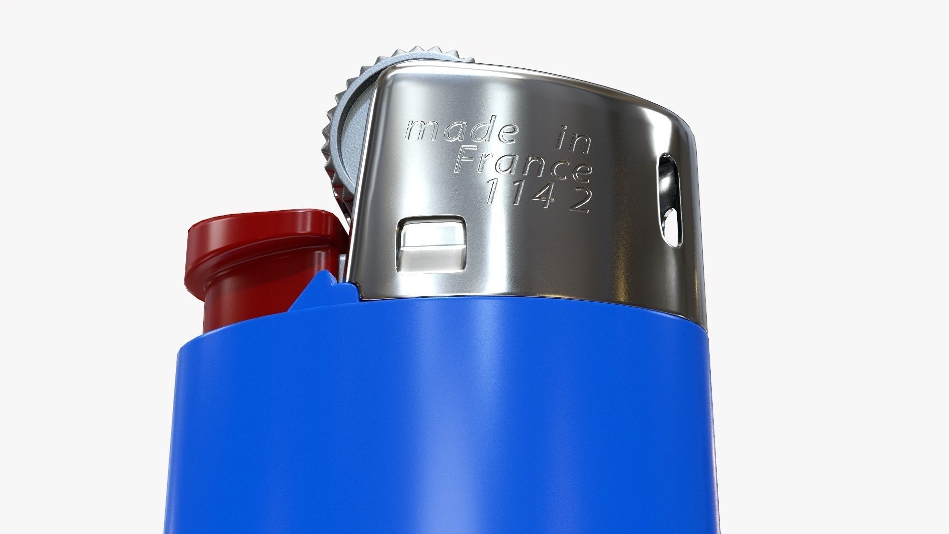 BIC classic lighter 3D model_7