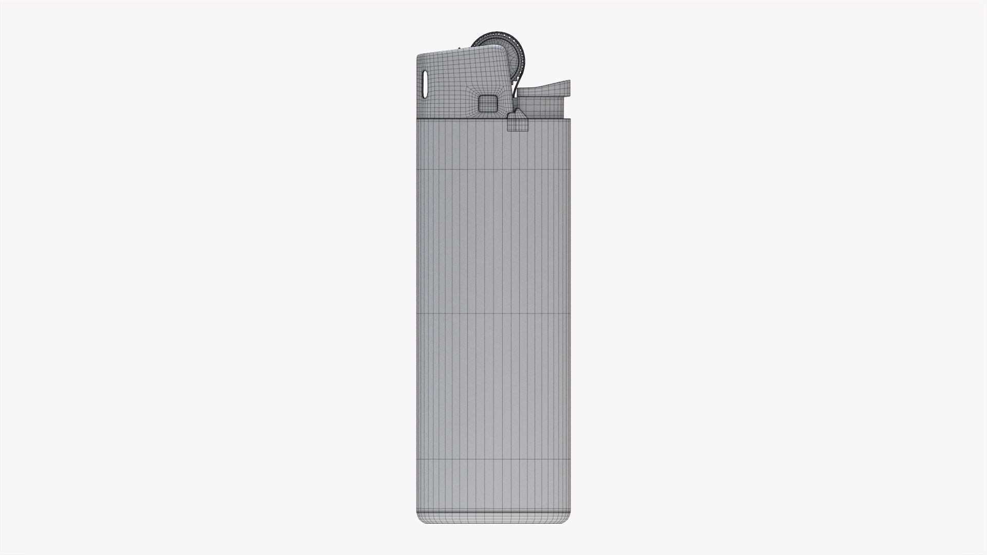 BIC classic lighter 3D model_17