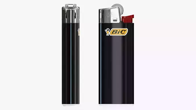BIC classic lighter mini 3D model
