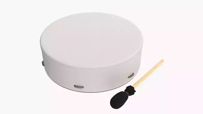 Hand drum 3D model