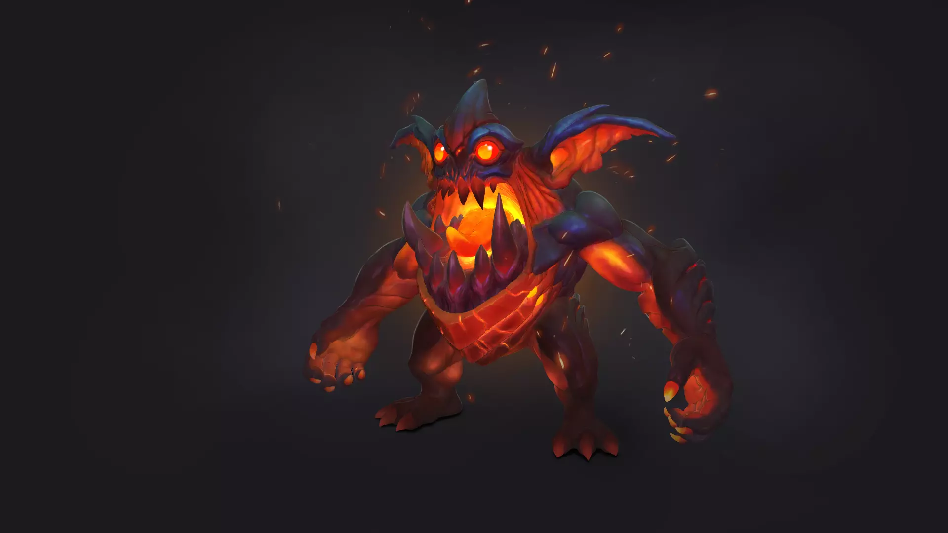 HELL CREATURE FROM DARK SIDERS GENESIS 3D print model