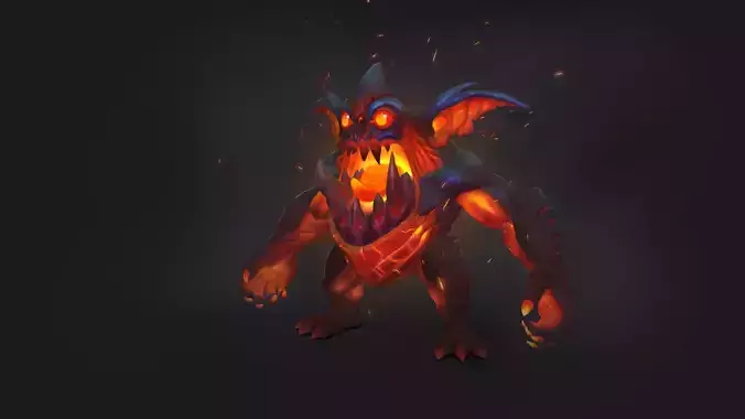 HELL CREATURE FROM DARK SIDERS GENESIS