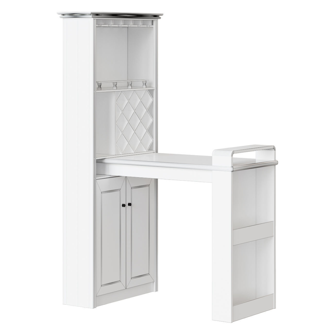 Dream bar table 3D model_2