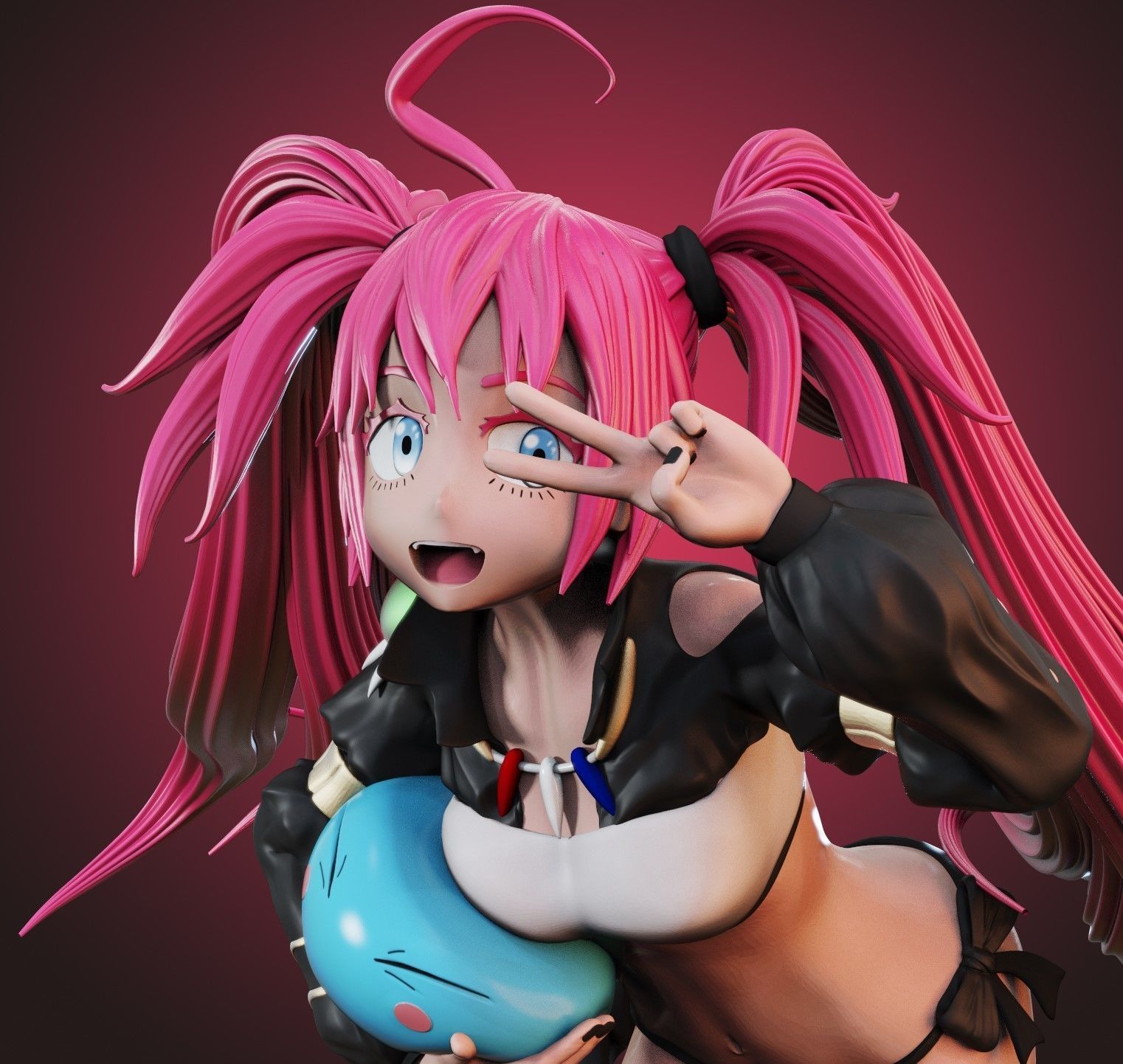 Milim Nava - tensei shitara slime datta ken 3D print model_2