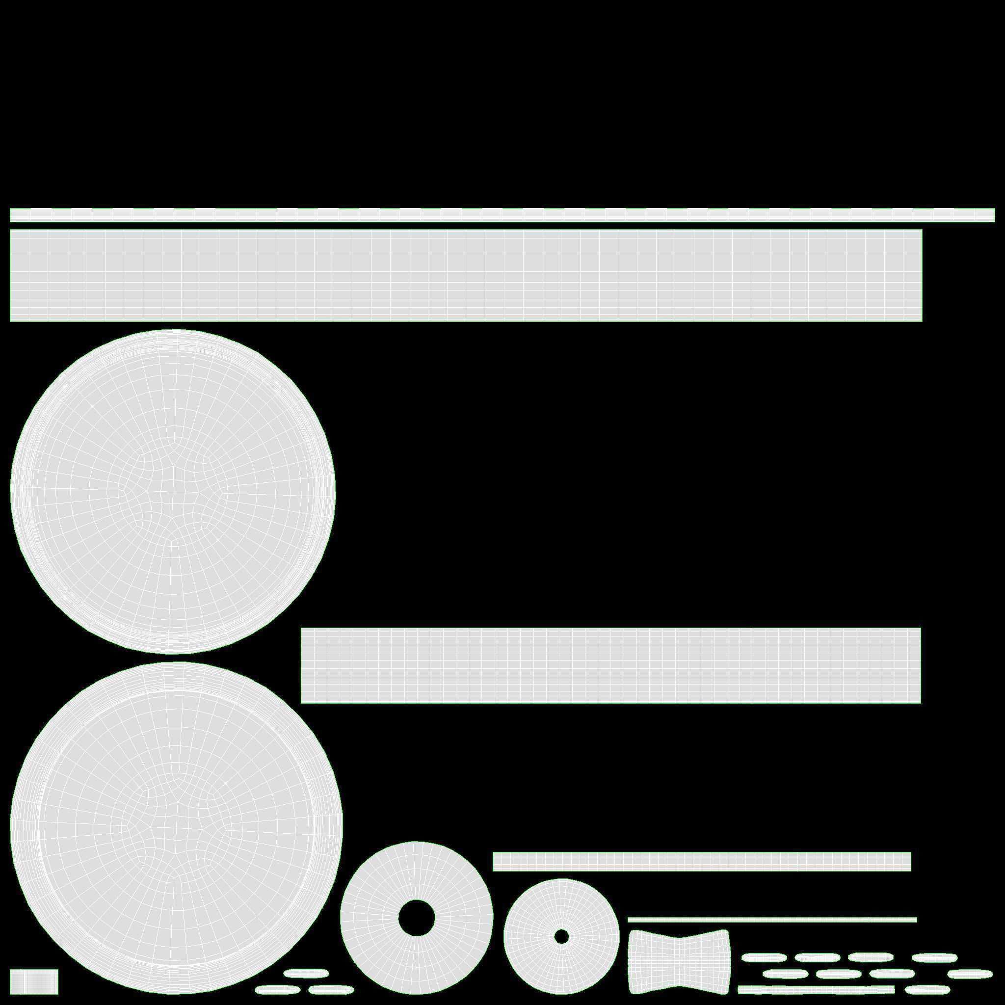 Pepper and salt grinder set 01 3D model_18