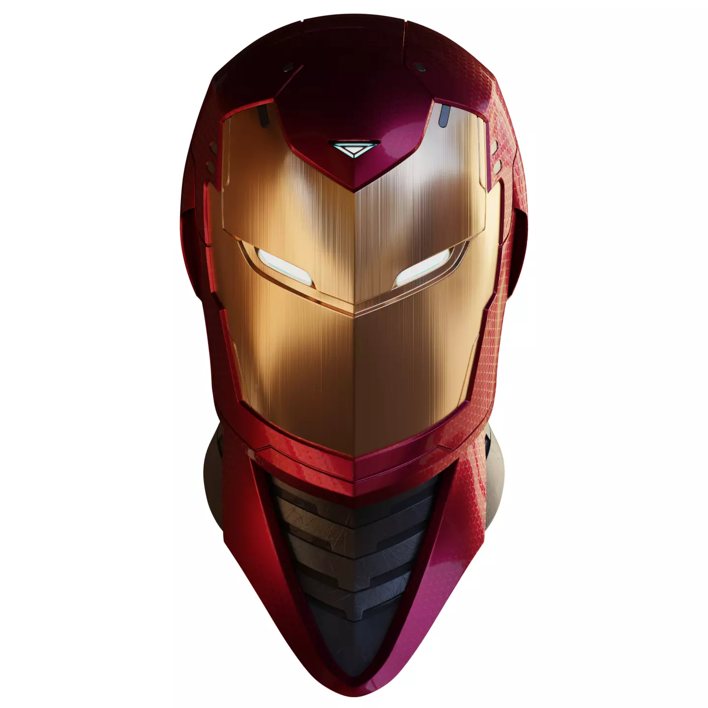 Ironman Model 51 Prime V2 Helmet with Interior Details 3D print model_0