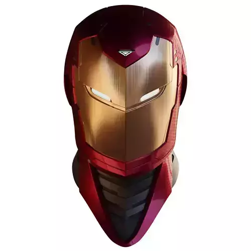 Ironman Model 51 Prime V2 Helmet with Interior Details 3D print model