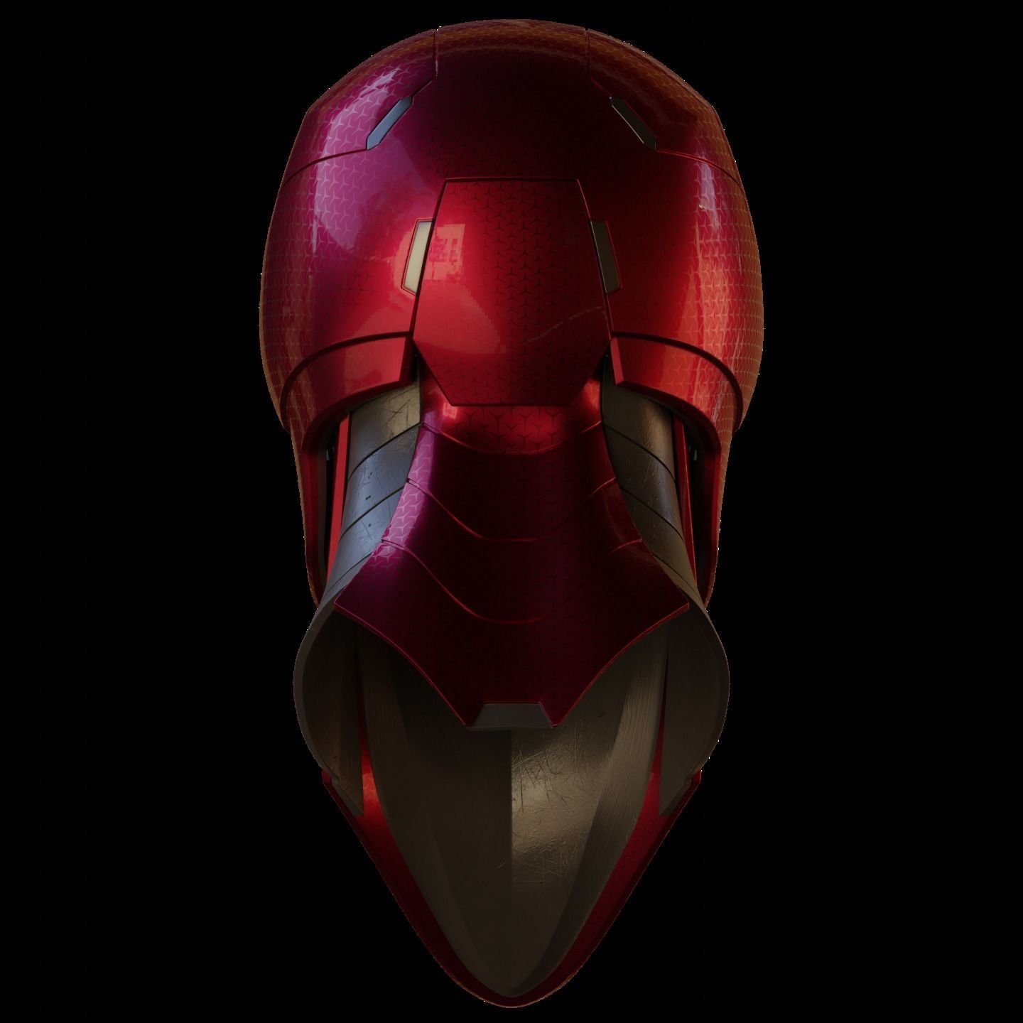 Ironman Model 51 Prime V2 Helmet with Interior Details 3D print model_6