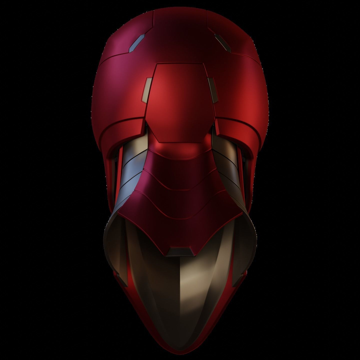 Ironman Model 51 Prime V2 Helmet with Interior Details 3D print model_15