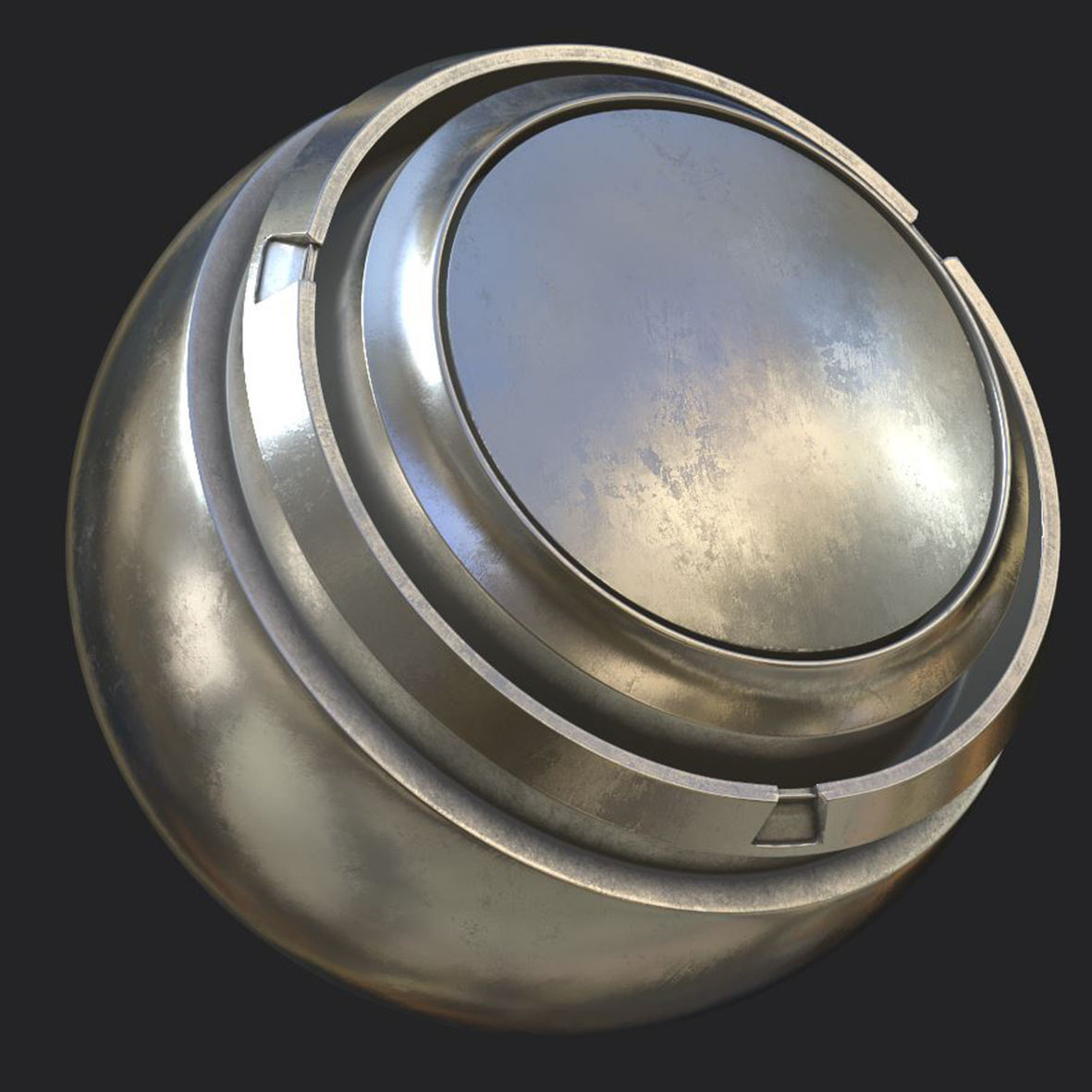 10 Steel Gun Materials 3D model_10