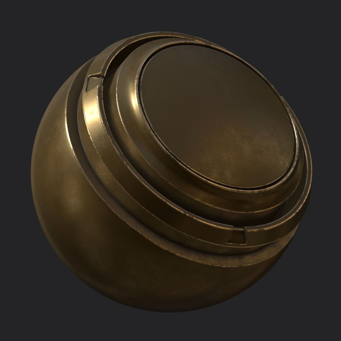 10 Steel Gun Materials 3D model_2