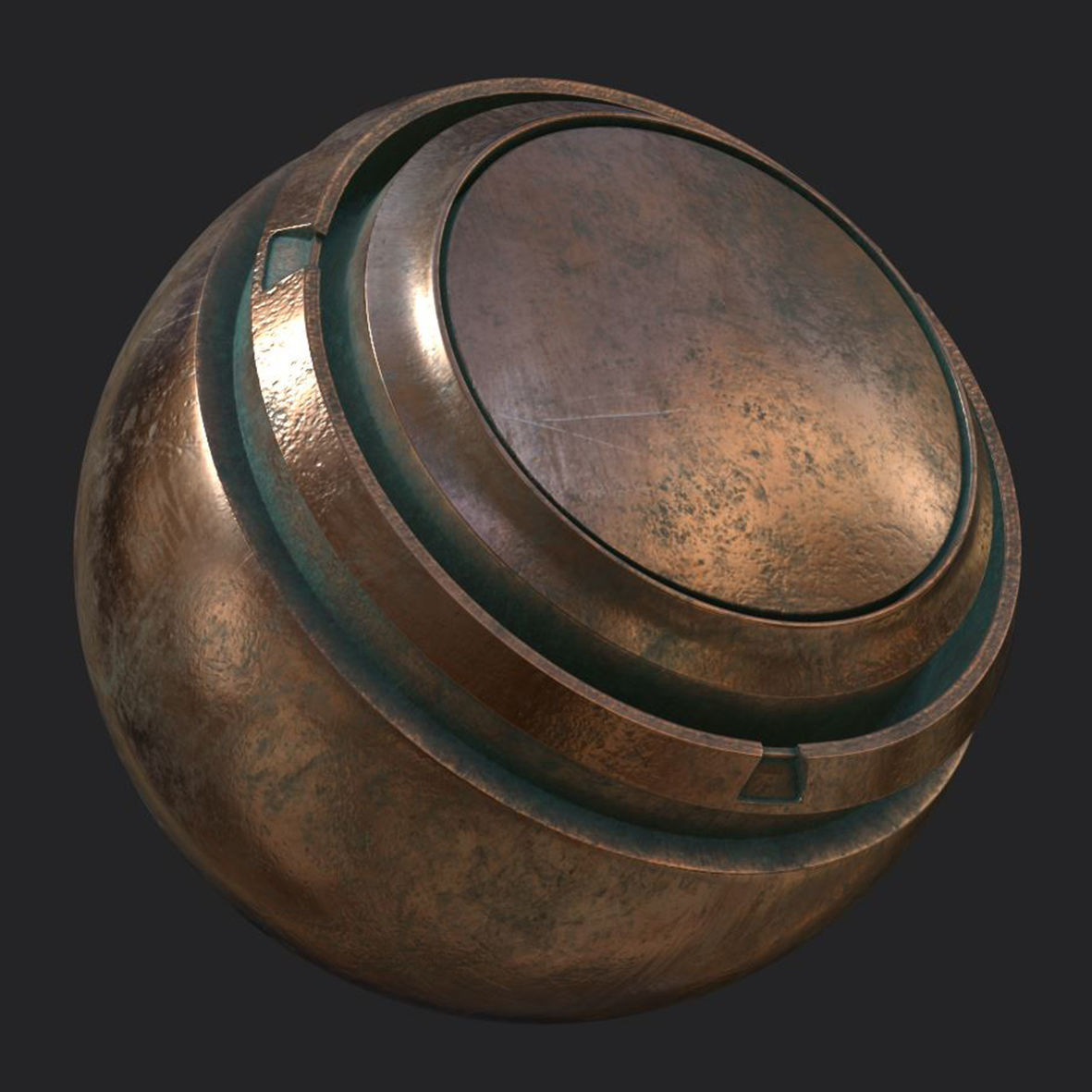 10 Steel Gun Materials 3D model_7