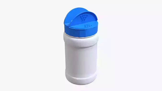 Salt shaker 01 3D model