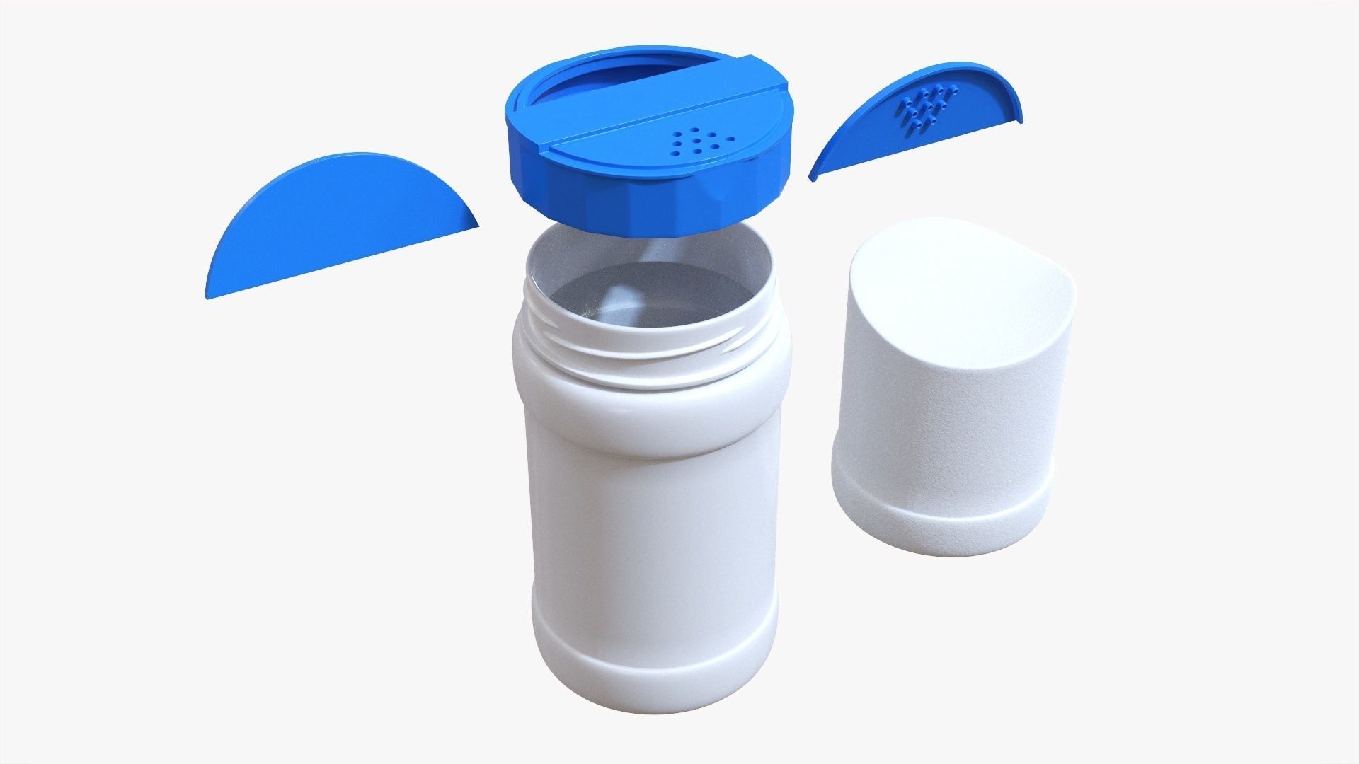 Salt shaker 01 3D model_6