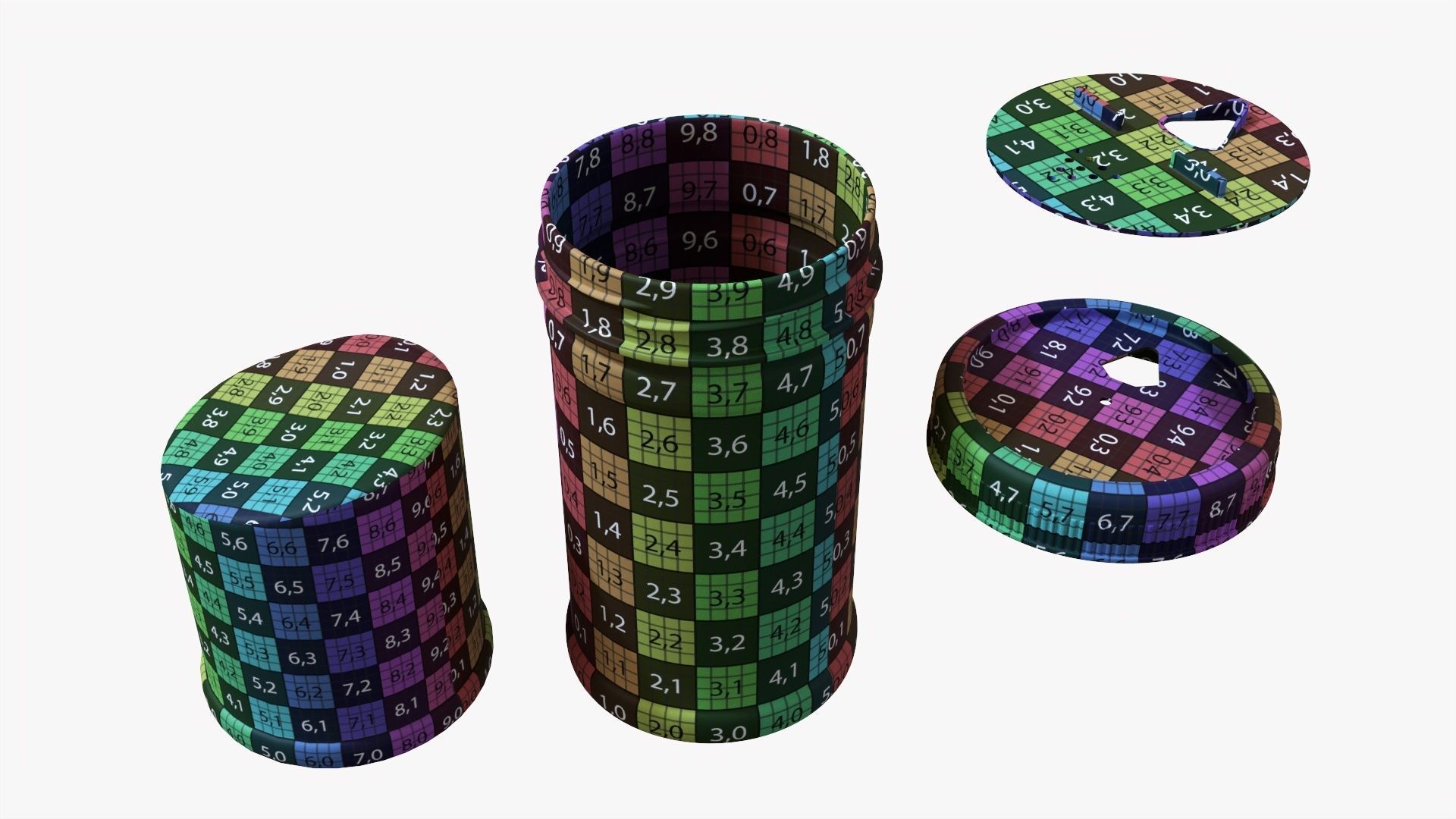 Salt shaker 02 3D model_8